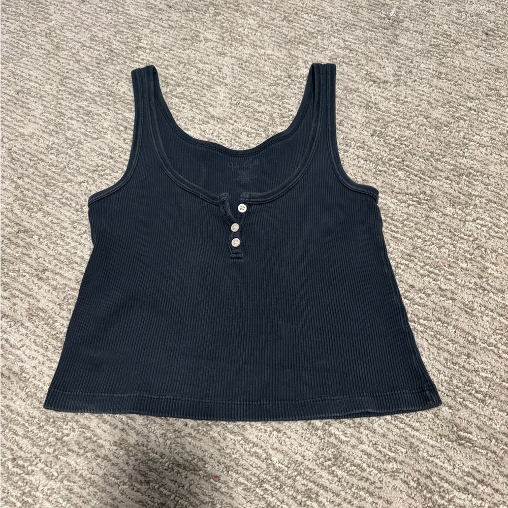 Brandy Melville Navy Tank Top